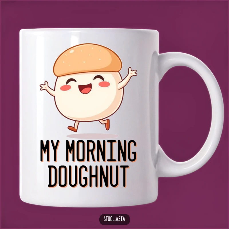 Funny Steamed Bun Street Dancer Mug: Hilarious Foodie Gift for Dance Lovers