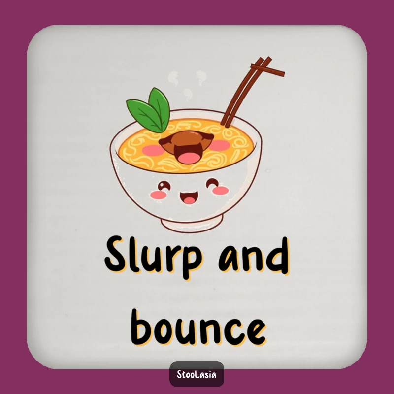 Funny Ramen Coaster: Hilarious and Protective Drink Accessory