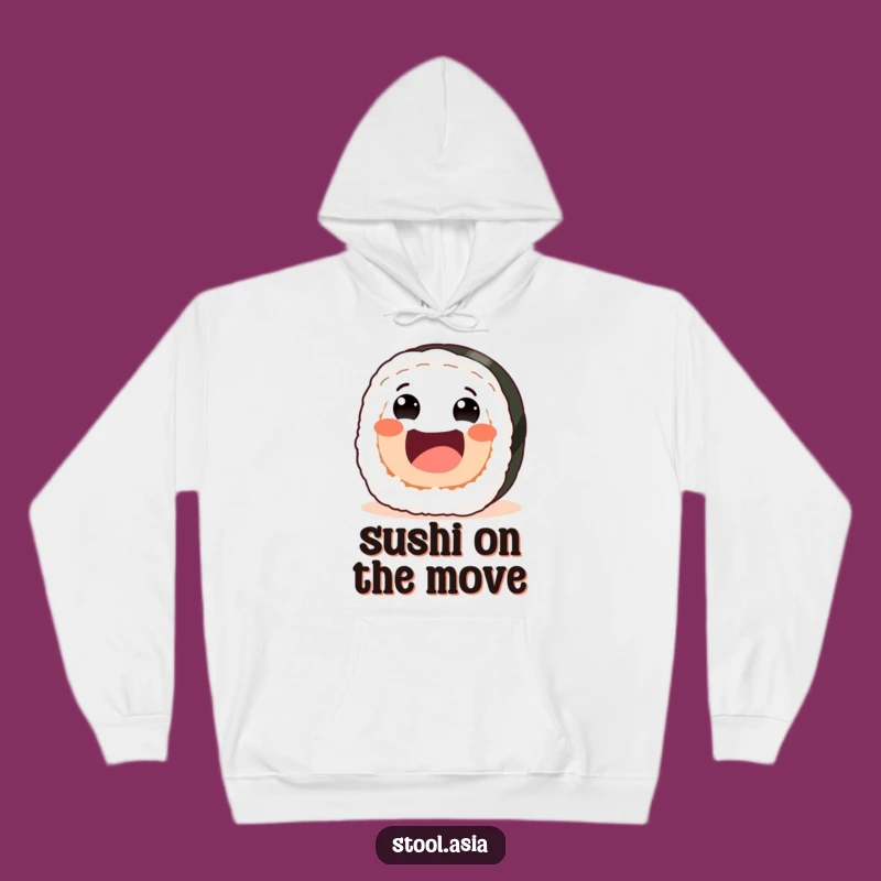 Funny Sushi Roll Hoodie: Cozy and Hilarious Comfort for Foodies