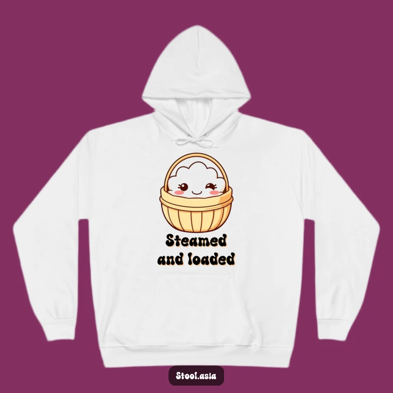 Funny Dim Sum Wobble Hoodie: Cozy and Hilarious Comfort for Foodies
