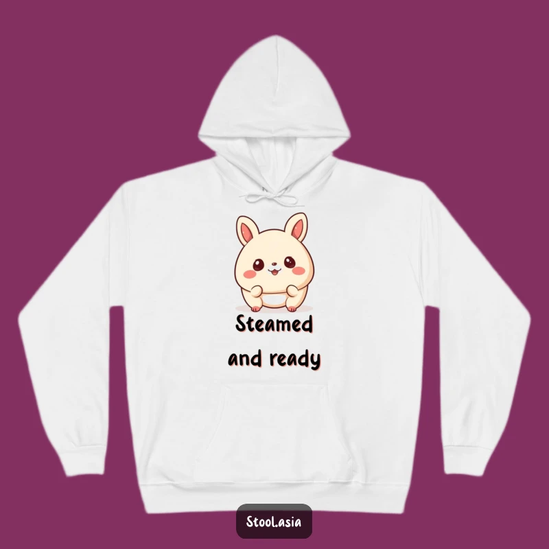 Funny Bao Bun Bounce Hoodie: Cozy and Adorable Comfort Gift