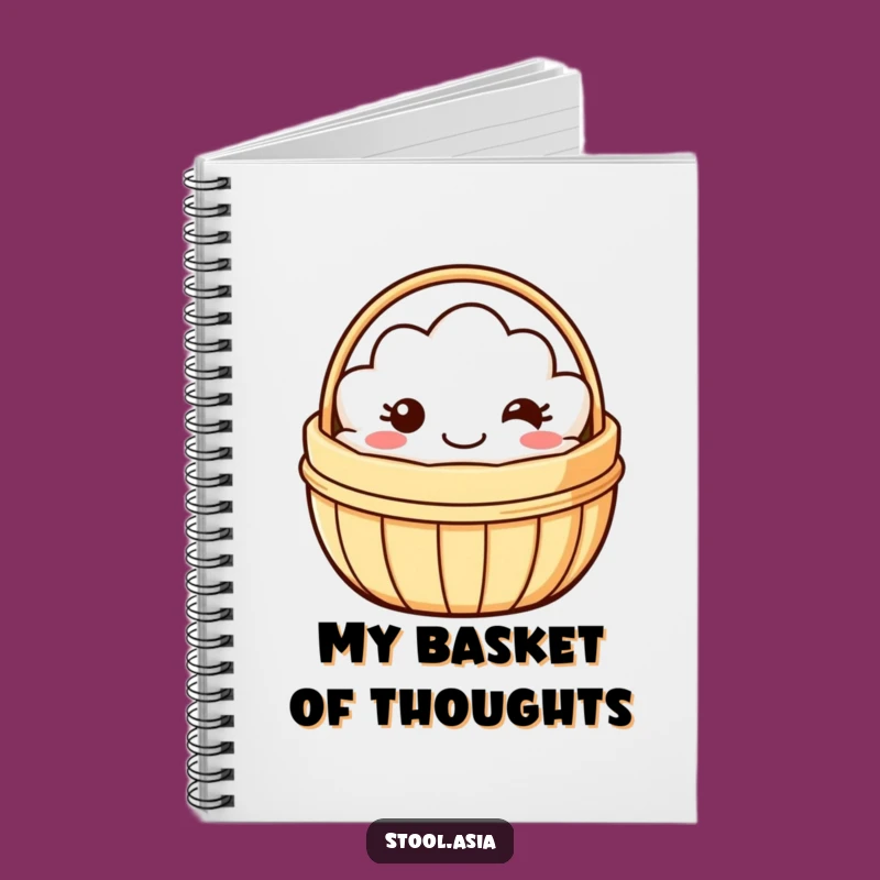 Funny Dim Sum Wobble Notebook: Playful Journal for Foodie Notes