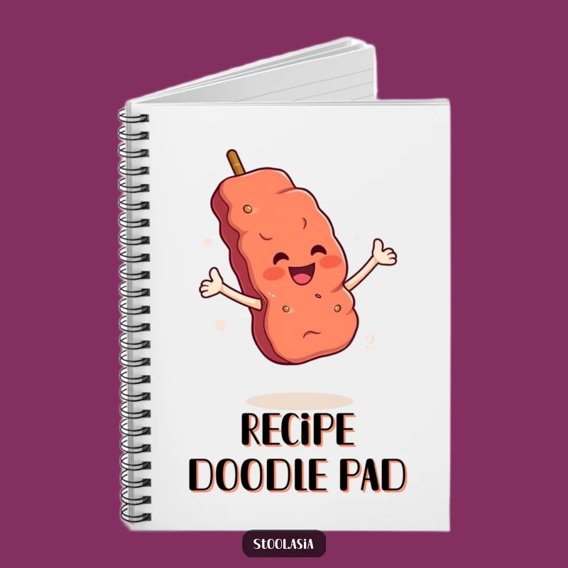 Funny Skewer Grilling Notes Notebook: Hilarious Journal for Recipes