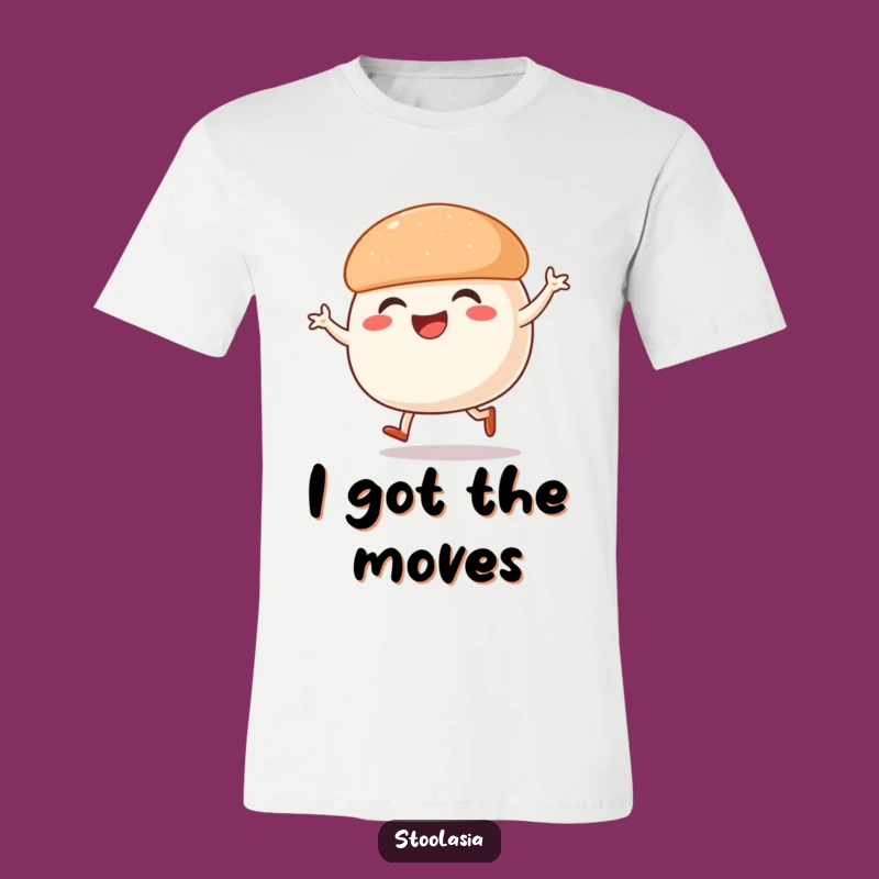Funny Steamed Bun Dance Party T-Shirt: Hilarious Street Food Fashion Gift